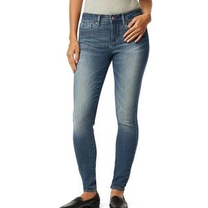 Levi Strauss signature gold totally shaping skinny mid-rise stretch jeans sz 8S